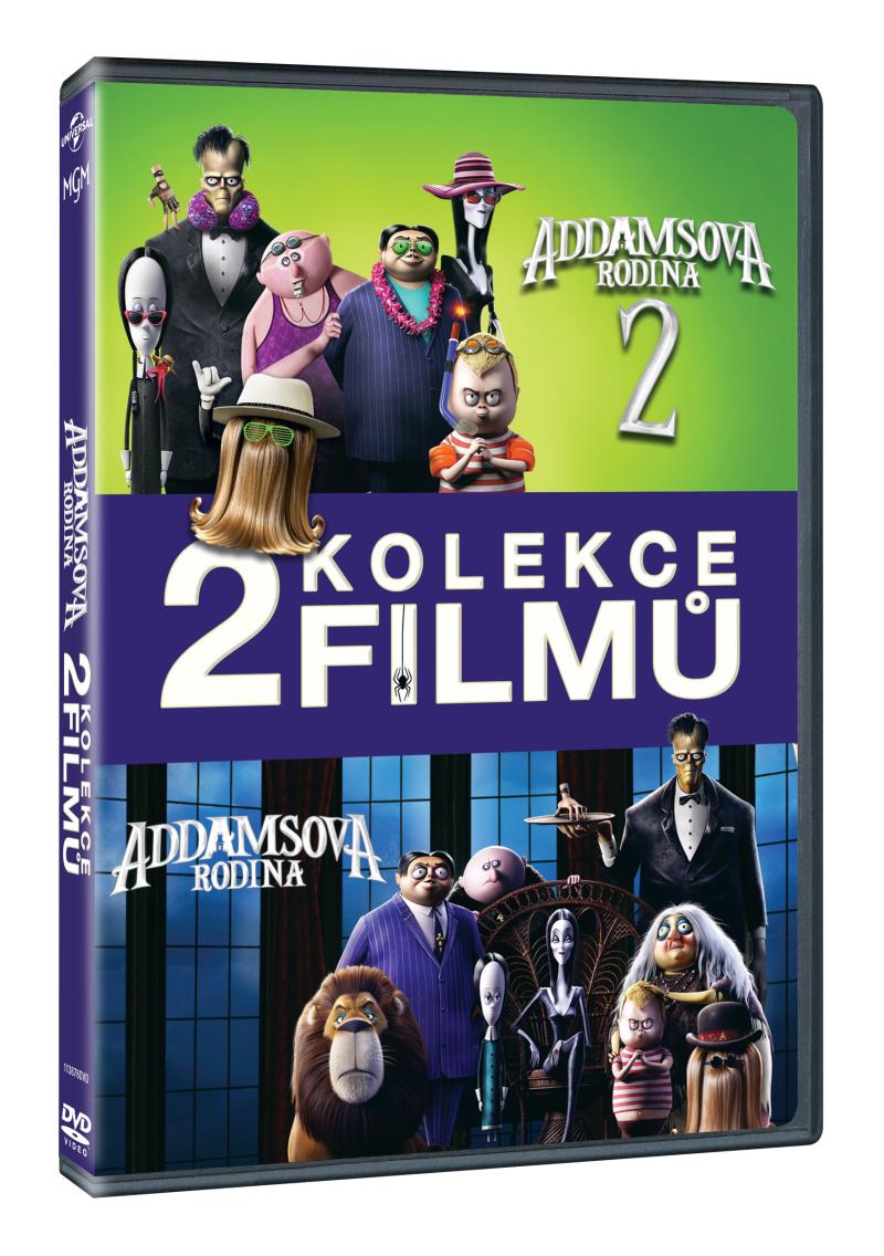 Dvd Addamsova Rodina Kolekce Dvd Neuveden Knizniklub Cz