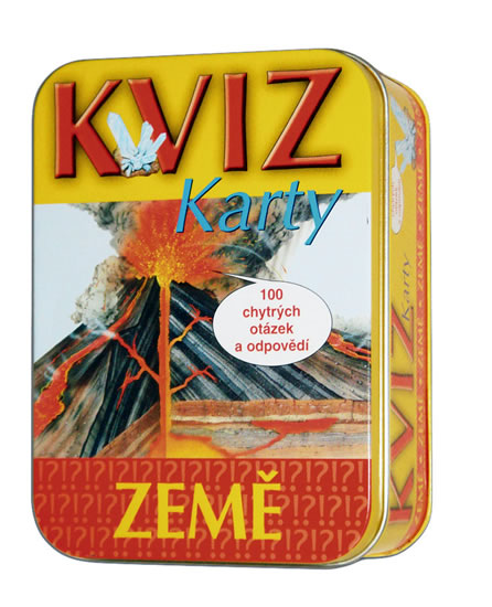 Kviz Země (karty) - 100 chytrých otázek a odpovědí