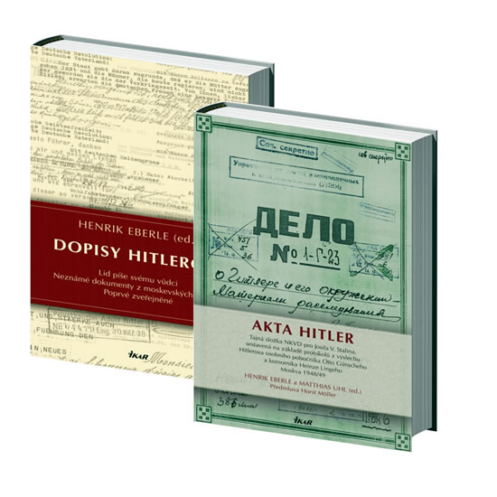 Komplet Akta Hitler + Dopisy Hitlerovi