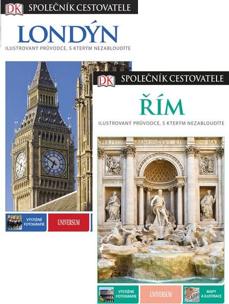 Komplet Řím - Společník cestovatel + Londýn - Společník cestovatele