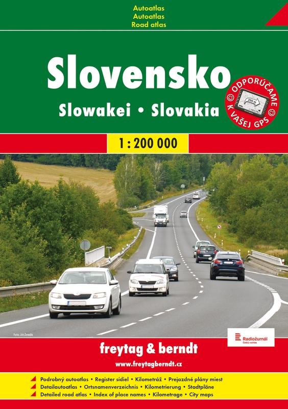 SLOVENSKO 1:200 000 AUTOATLAS A5