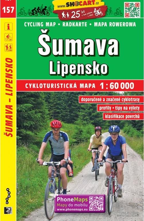 SHOCART 157 ŠUMAVA LIPENSKO 1:60 000