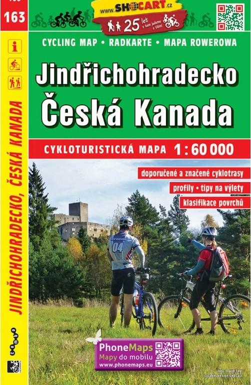 JINDŘICHOHRADECKO,ČESKÁ KANADA 1:60 000 /163/