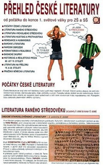 PŘEHLED ČESKÉ LITERATURY - TABULKY 1.DÍL