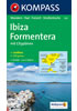 Detail titulu Ibiza, Formentera mit Cityplänen 1:50 000 / turistická mapa KOMPASS 239