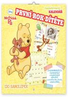 Kalendář - W. Disney Medvídek Pú - první rok dítěte - nedatovaný