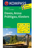Detail titulu Davos, Arosa, Prättigau, Klosters 1:40 000 / turistická mapa KOMPASS 113