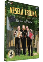 Veselá trojka - Tak nás tady máte - CD+DVD