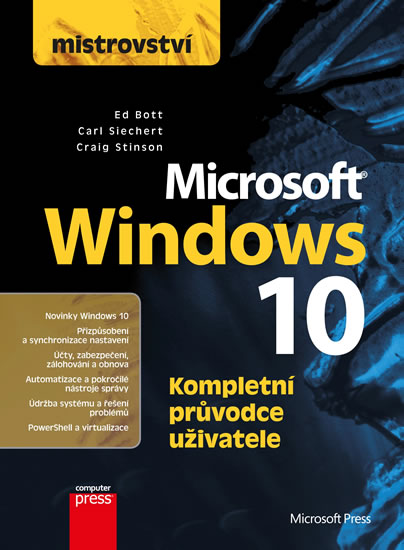 MISTROVSTVÍ MICROSOFT WINDOWS 10/COMPUTER PRESS