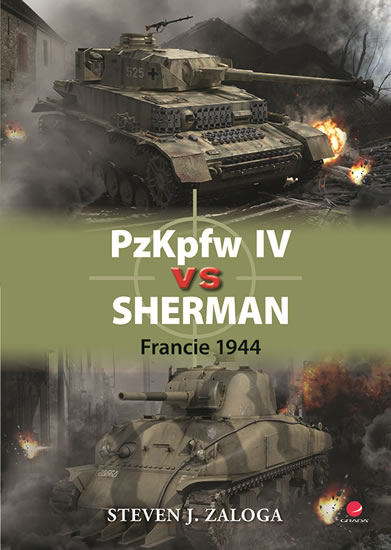 PZKPFW IV VS SHERMAN. FRANCIE 1944