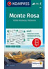 Detail titulu Monte Rosa, Valle Anzasca, Valsesia 1:50 000 / turistická mapa KOMPASS 88
