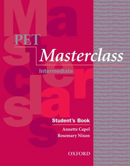 PET MASTERCLASS INTERMEDIATE STUDENT’S BOOK