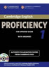 Detail titulu Cambridge English Proficiency 1 for Updated Exam Self-study Pack (Students Book with Answers and Au