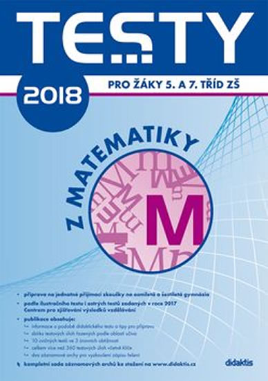 TESTY 2018 Z MATEMATIKY PRO Ž.5.A 7. TŘ.