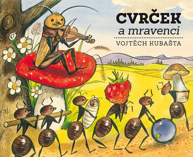 CVRČEK A MRAVENCI LEPO