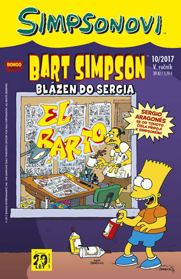 SIMPSONOVI - BART SIMPSON 10/2017 (BLÁZEN DO SERGIA)