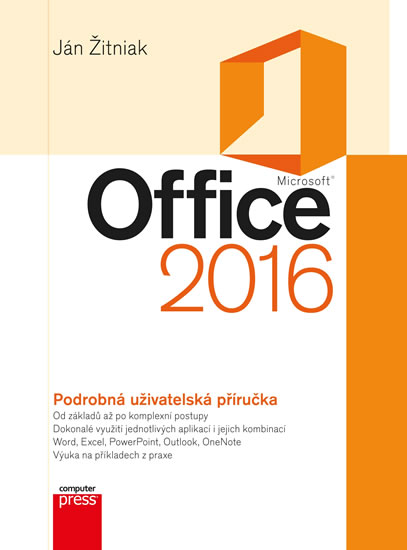 MICROSOFT OFFICE 2016 PODROBNÁ UŽ.PŘÍRUČKA/COMPUTER PRESS