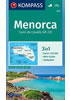 Detail titulu Menorca 1:50 000 / turistická mapa KOMPASS 243