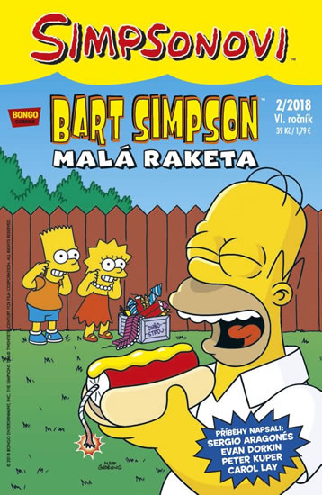 BART SIMPSON-MALÁ RAKETA 2/2018