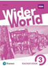 Detail titulu Wider World 3 Teacher´s Book with MyEnglishLab/Online Extra Homework/DVD-ROM Pack