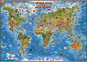 Dětská mapa světa