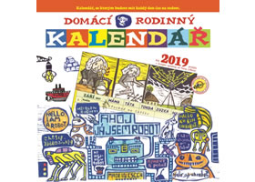 Domácí rodinný kalendář 2019