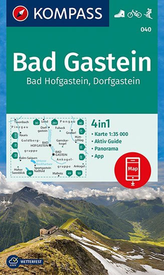 BAD GASTEIN, BAD HOFGASTEIN 1:35 000 (040)