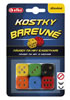 Detail titulu Kostky BAREVNÉ - hrací kostky dřevěné