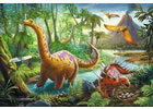 Detail titulu Trefl Puzzle Dinosauři na cestách / 60 dílků