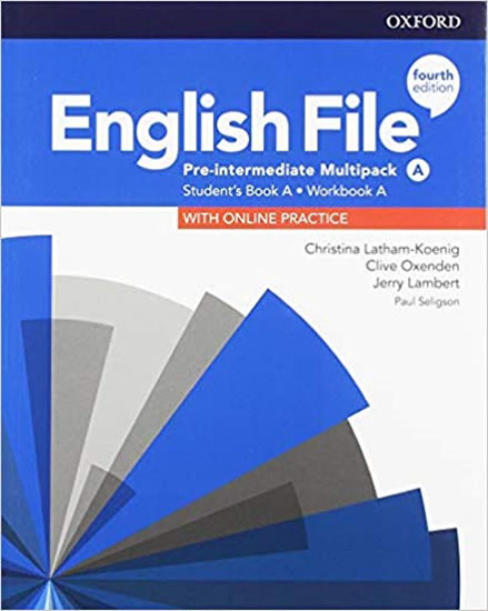 ENGLISH FILE PRE-INTERMEDIATE 4TH EDITION SB-MULTIPACK A
