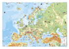 Detail titulu AKN Dětská nástěnná mapa Evropy lamin. v tubusu