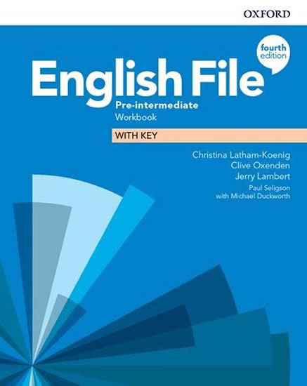 ENGLISH FILE 4TH PRE-INTERMEDIATE WORKBOOK WITH KEY