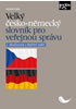 Detail titulu Velký česko-německý slovník pro veřejnou správu