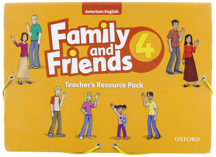 Teacher´s　and　English　Naomi　Friends　Pack　American　Resource　Family　Kniha　Simmons