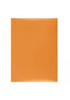 Detail titulu Spisové desky s gumičkou A4 lepenka - oranžové