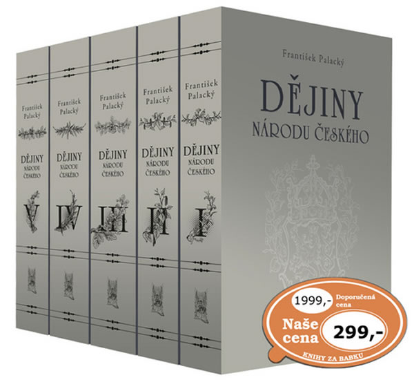 DĚJINY NÁRODU ČESKÉHO I.-V. BOX