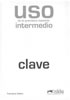 Detail titulu Uso de la gramática espaňola intermedio - Clave