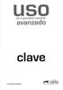 Detail titulu Uso de la gramática espaňola avanzado - Clave