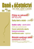 Daně a účetnictví, bez chyb, pokut a penále č 4-5/2020 - Příjmy ze zahraničí v přiznání k DP FO a PO