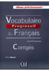 Detail titulu Vocabulaire progressif du francais: Perfectionnement Corrigés