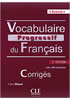 Detail titulu Vocabulaire progressif du francais: Avancé Corrigés, 2. édition