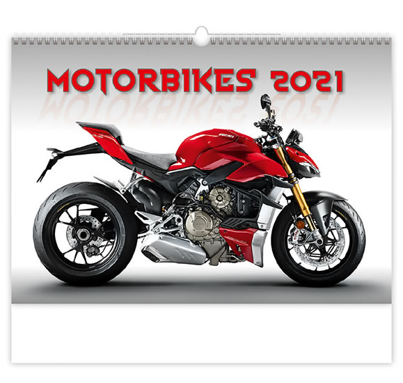 2021 MOTORBIKES NÁSTĚNNÝ