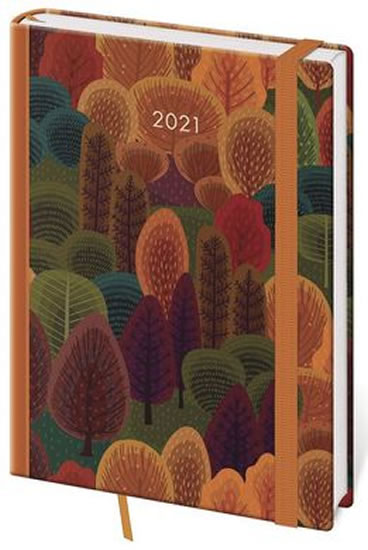 2021 DIÁŘ VARIO TREES A5 TÝDENNÍ