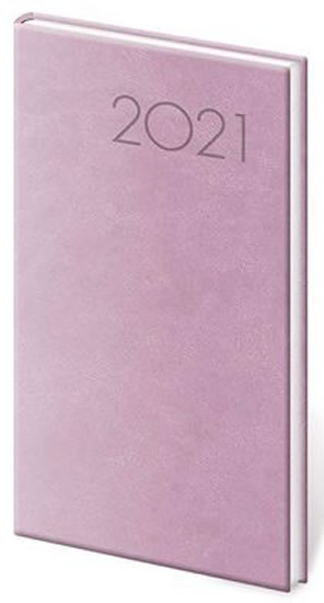 2021 DIÁŘ PRINT RŮŽOVÁ KAPESNÍ