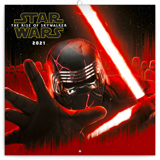2021 STAR WARS NÁSTĚNNÝ POZNÁMKOVÝ