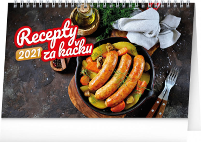 KALENDÁŘ RECEPTY ZA KAČKU 2021