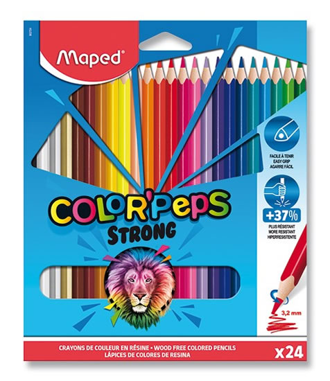 MAPED/PASTELKY COLOR PEPS STRONG 24KS