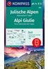 Detail titulu Julische Alpen, Nationalpark Triglav, Alpi Giulie, Parco Nazionale del Triglav 1:25 000 / turistická mapa KOMPASS 064