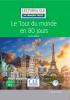 Detail titulu Le tour du monde en 80 jours - Niveau 3/B1 - Lecture CLE en français facile - Livre + CD