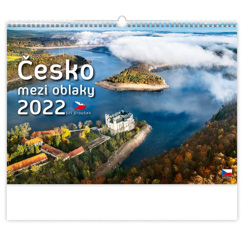 2022 ČESKO MEZI OBLAKY NÁSTĚNNÝ